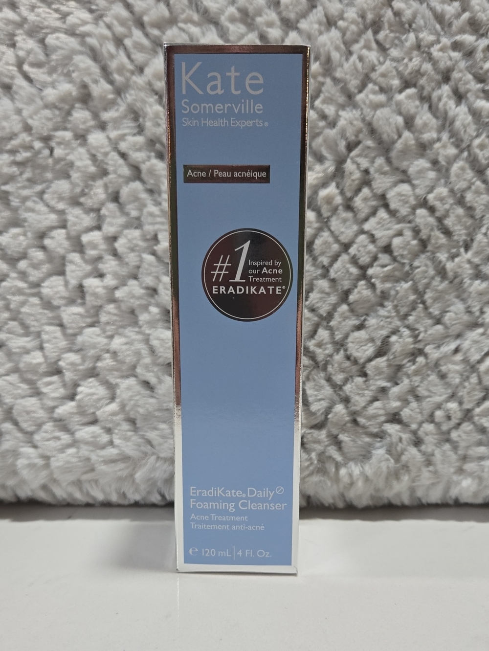 Kate Somerville EradiKate Daily Foaming Cleanser - light blue and silver